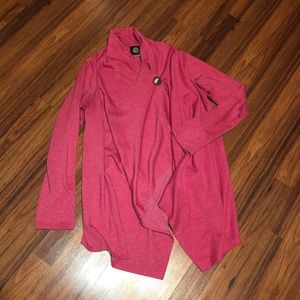 Pink cardigan
